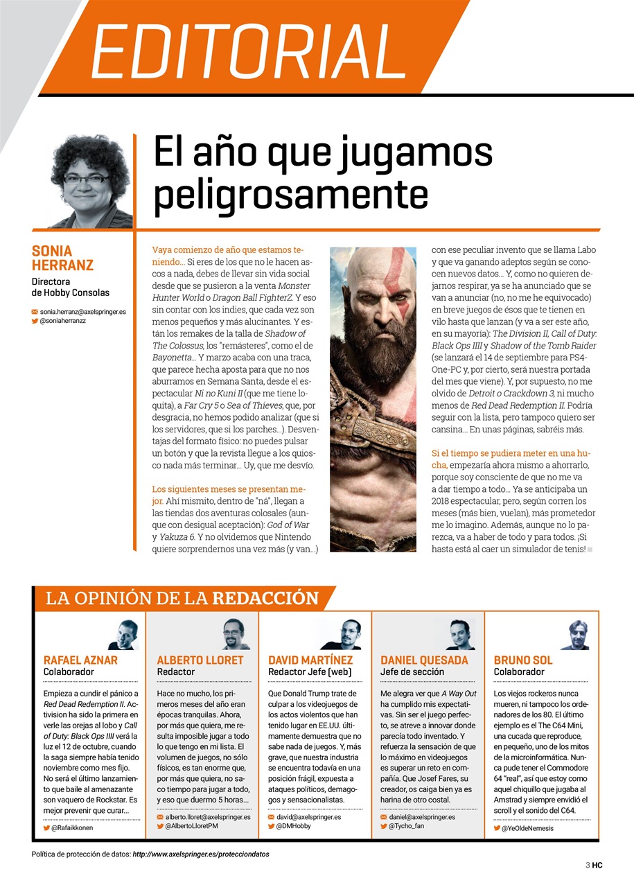 Hobby Consolas Preview Pages