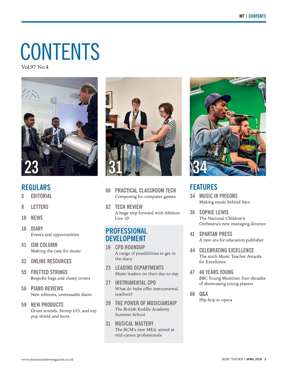 Music Teacher Preview Pages