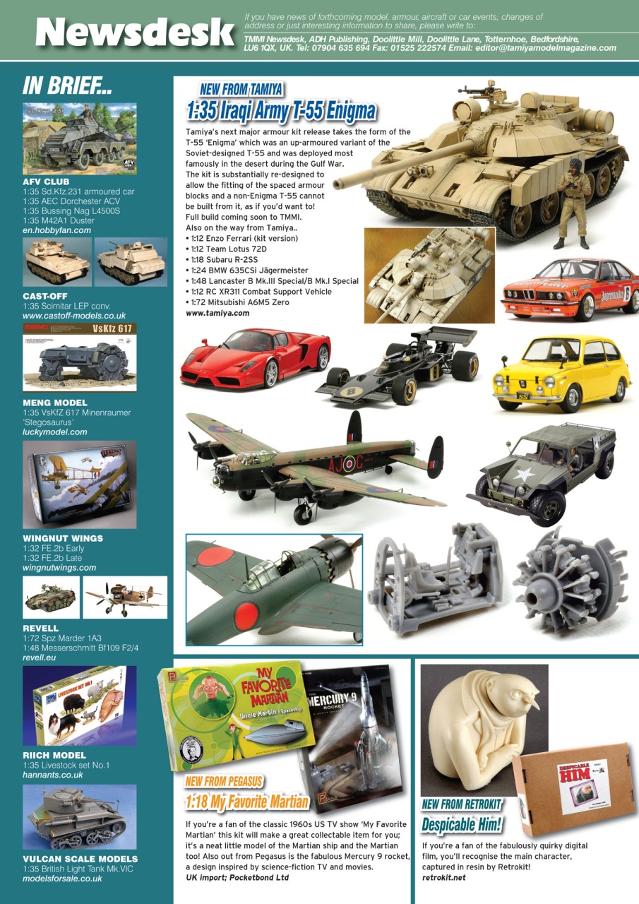 Tamiya Model Magazine Preview Pages
