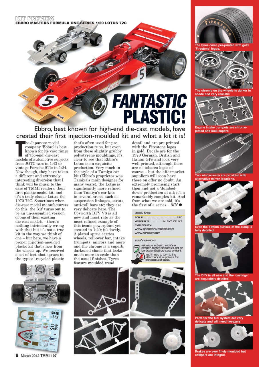 Tamiya Model Magazine Preview Pages