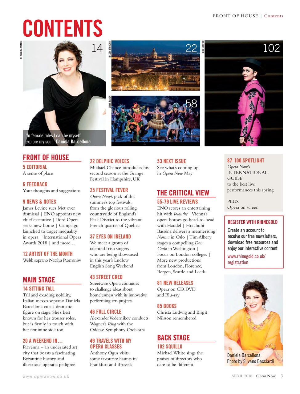 Opera Now Preview Pages