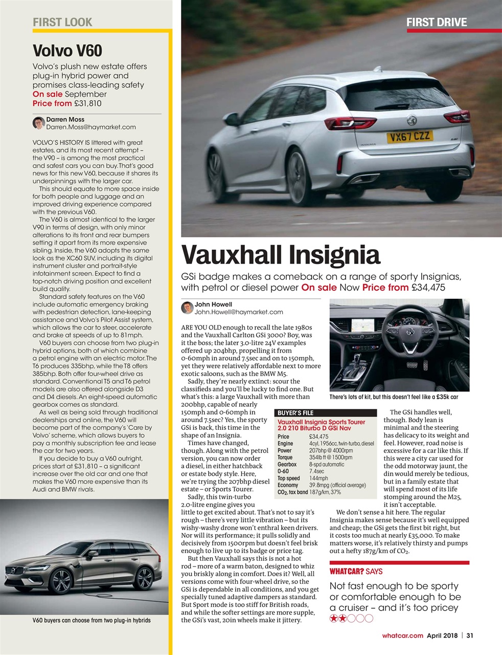 What Car? Preview Pages