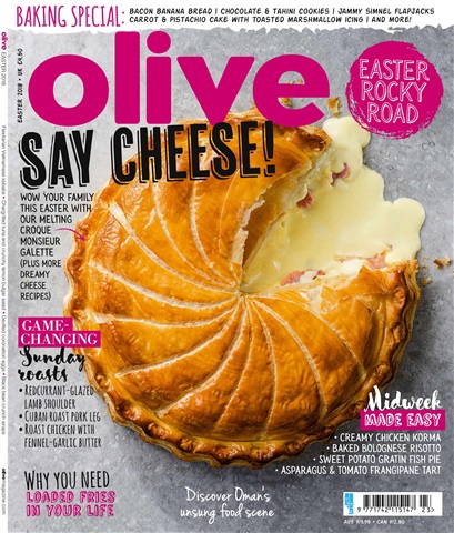 Olive Magazine issue Easter 2018
