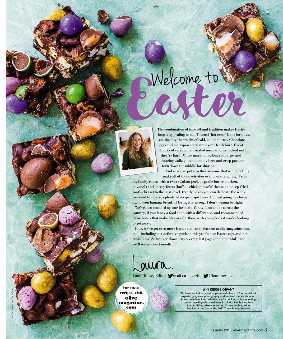 Olive Magazine Preview Pages