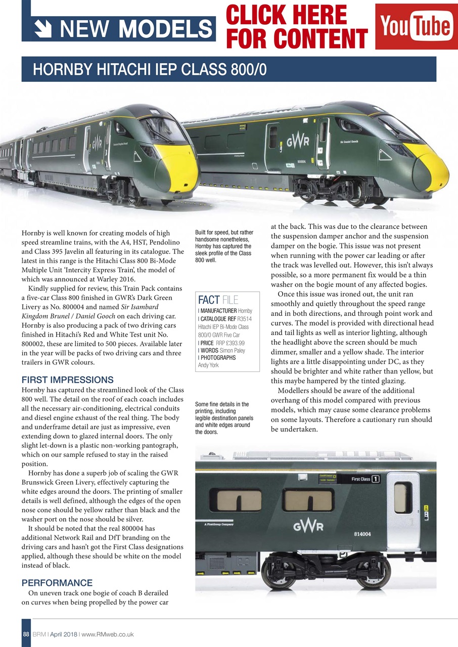 British Railway Modelling (BRM) Preview Pages