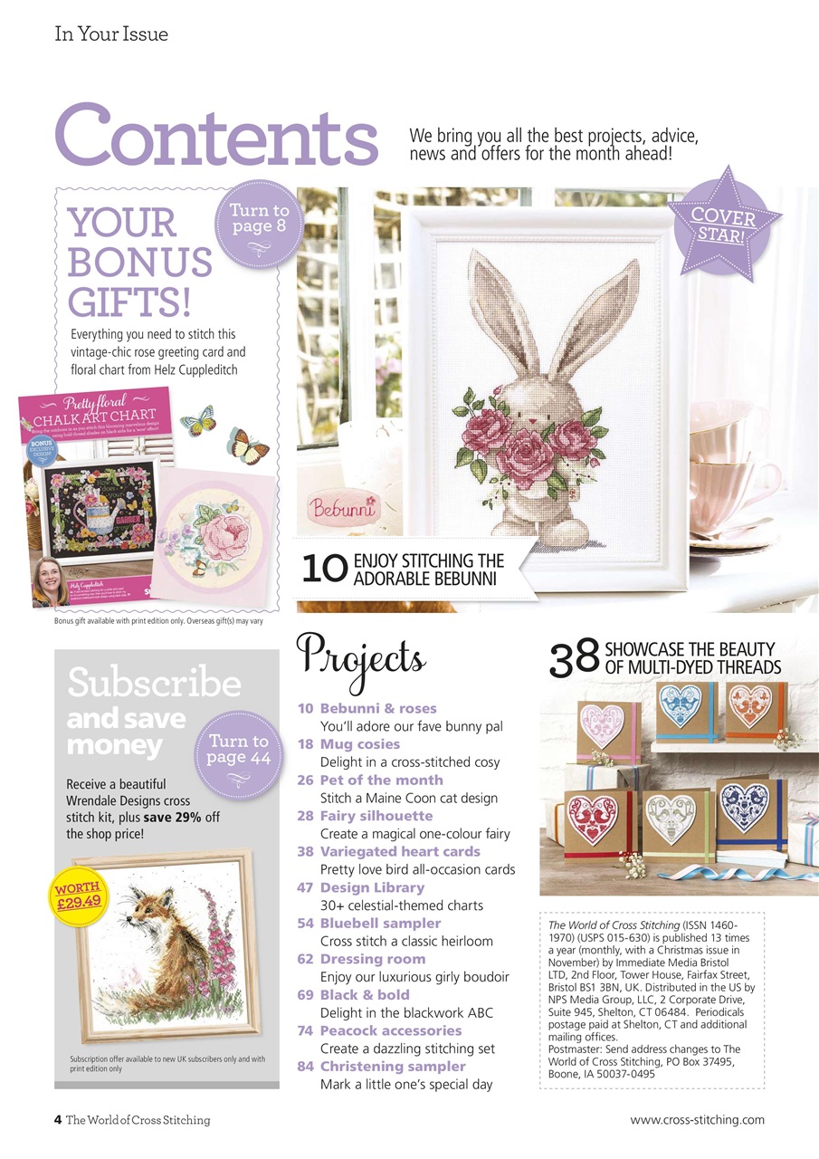 The World of Cross Stitching Preview Pages