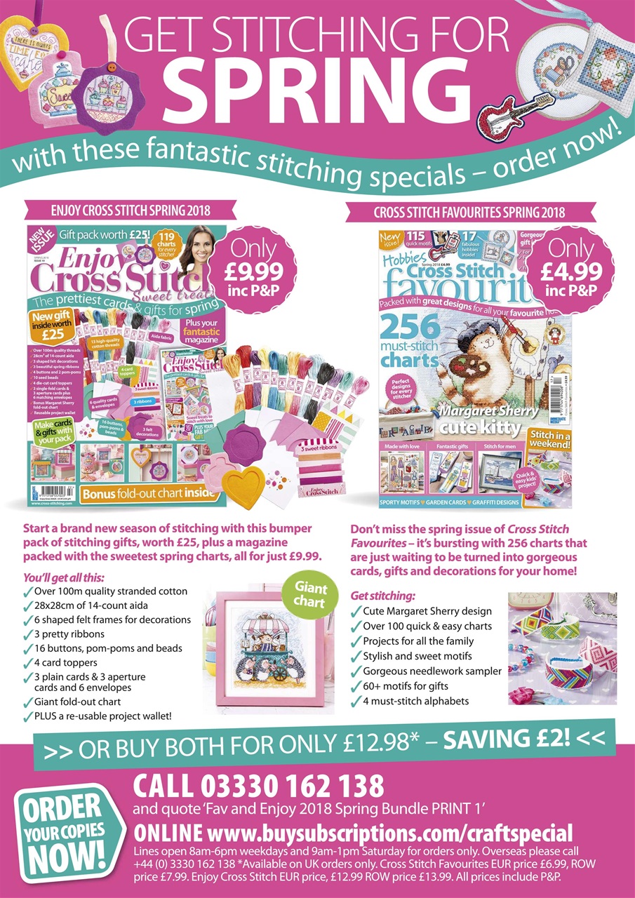 The World of Cross Stitching Preview Pages