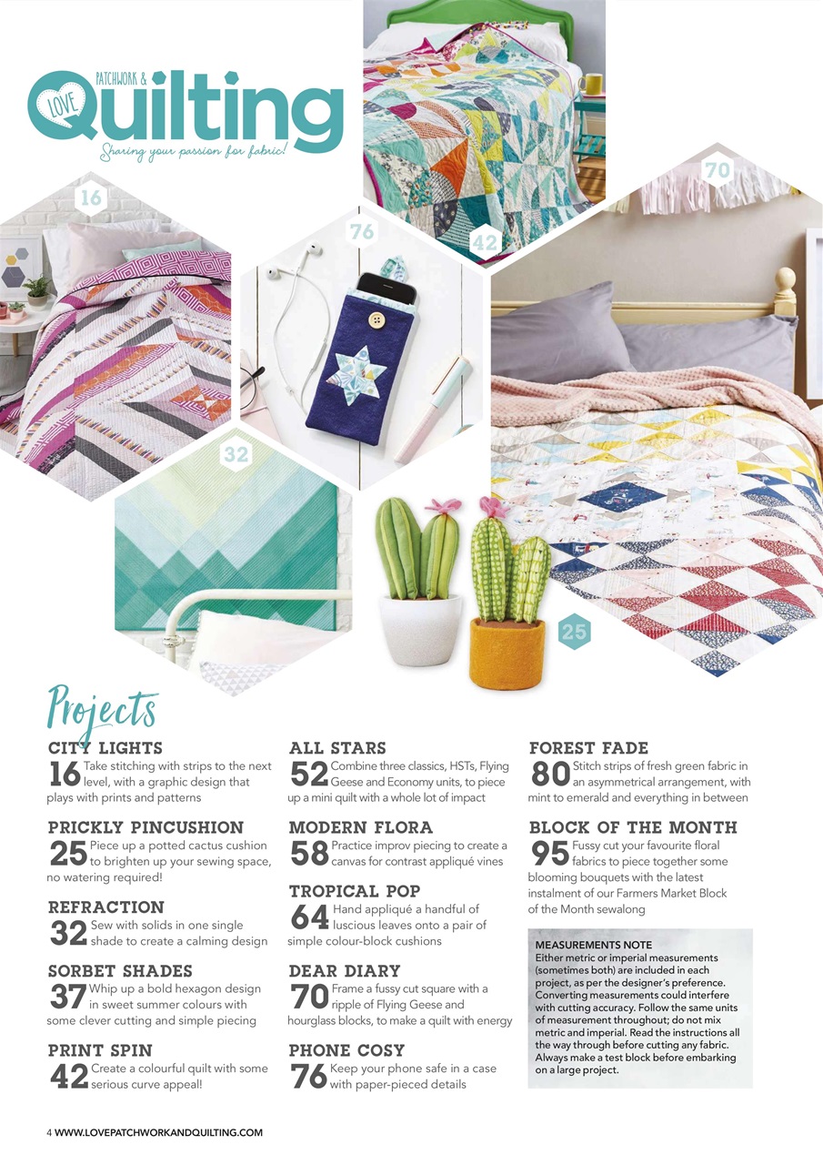 Love Patchwork & Quilting Preview Pages