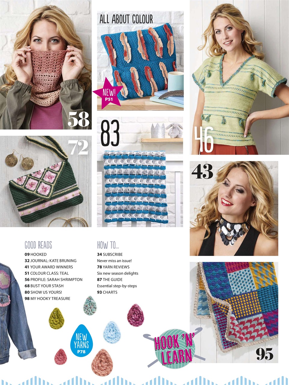 Simply Crochet Preview Pages