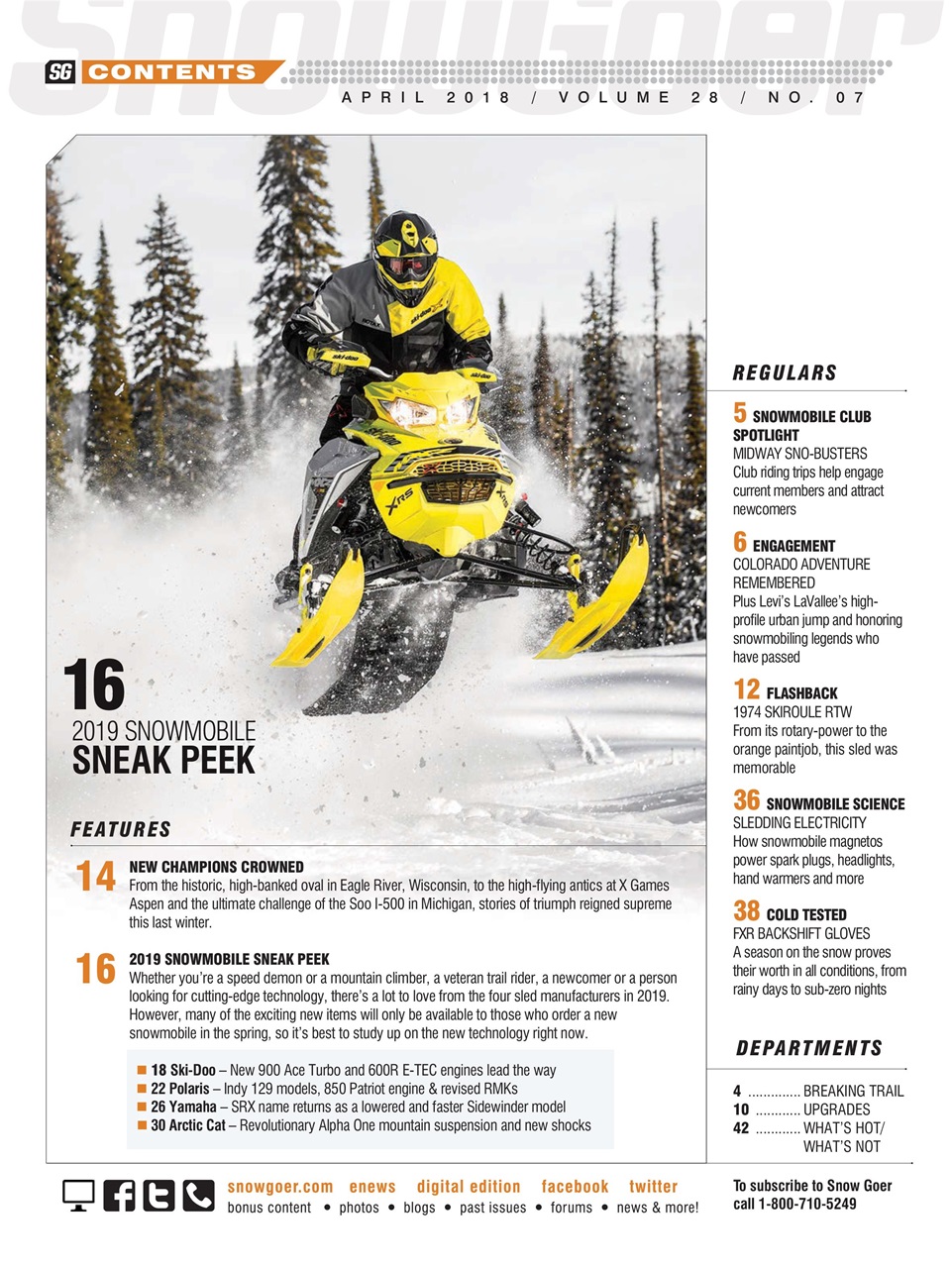 SnowGoer Preview Pages