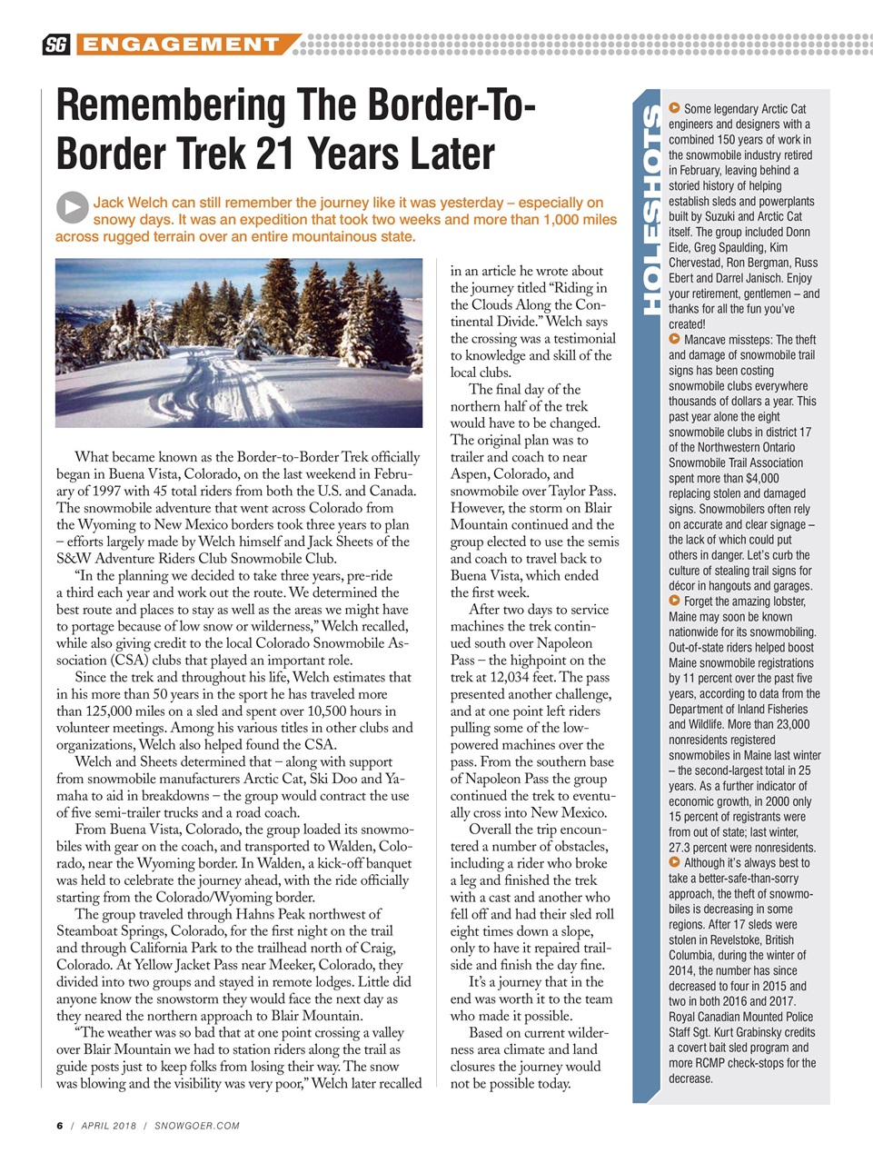 SnowGoer Preview Pages