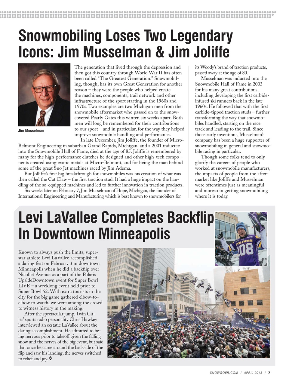 SnowGoer Preview Pages