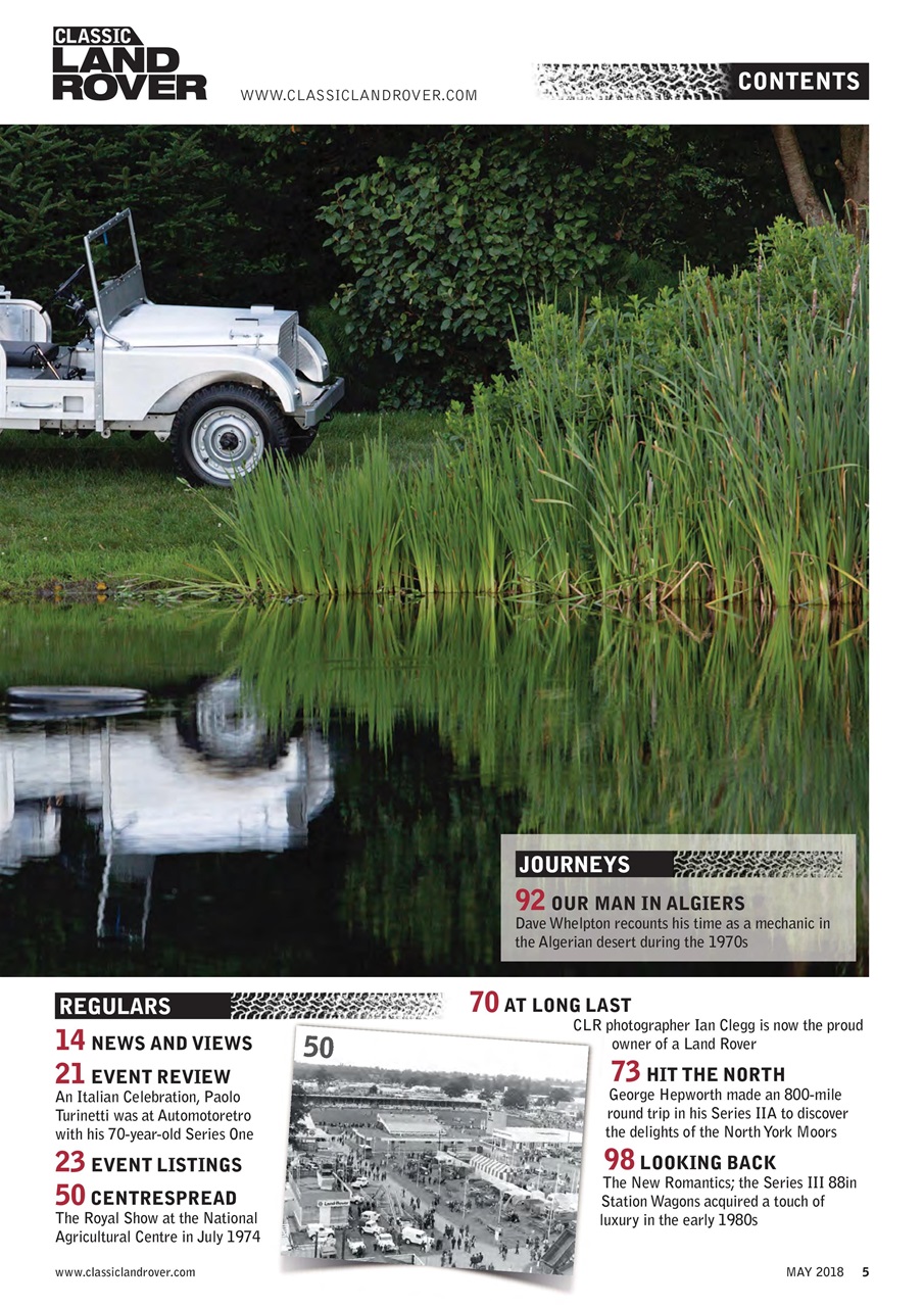 Classic Land Rover Magazine Preview Pages