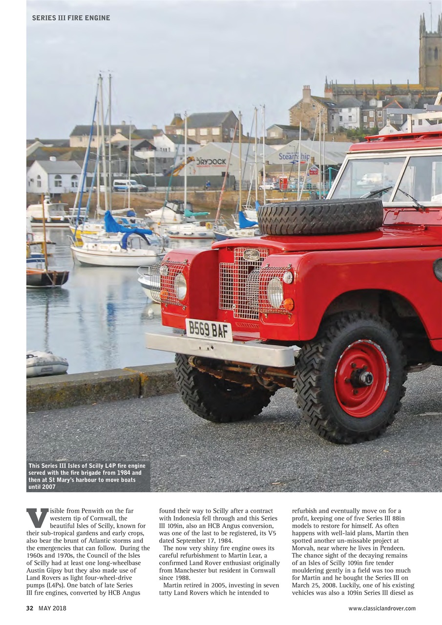 Classic Land Rover Magazine Preview Pages