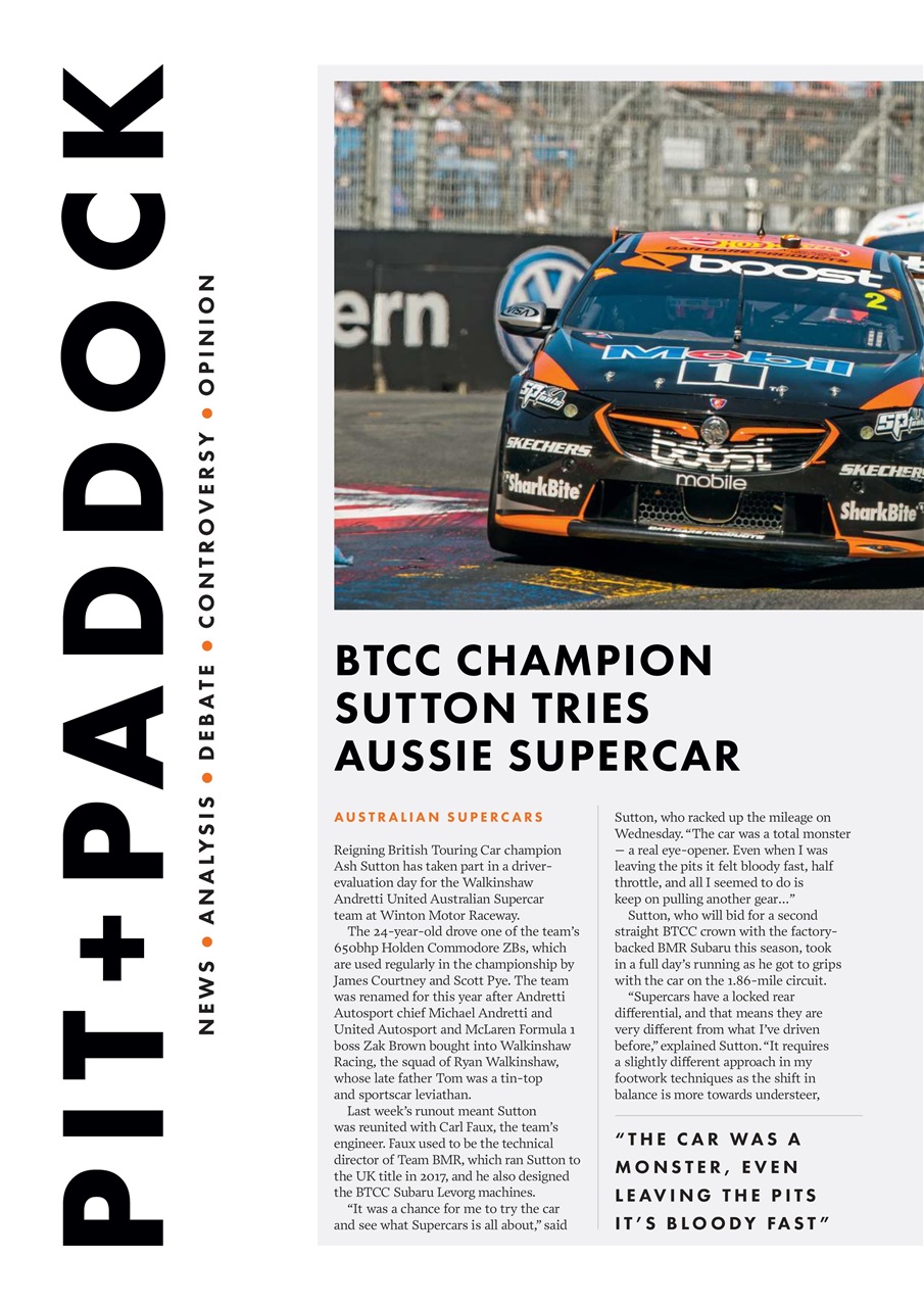 Autosport Preview Pages