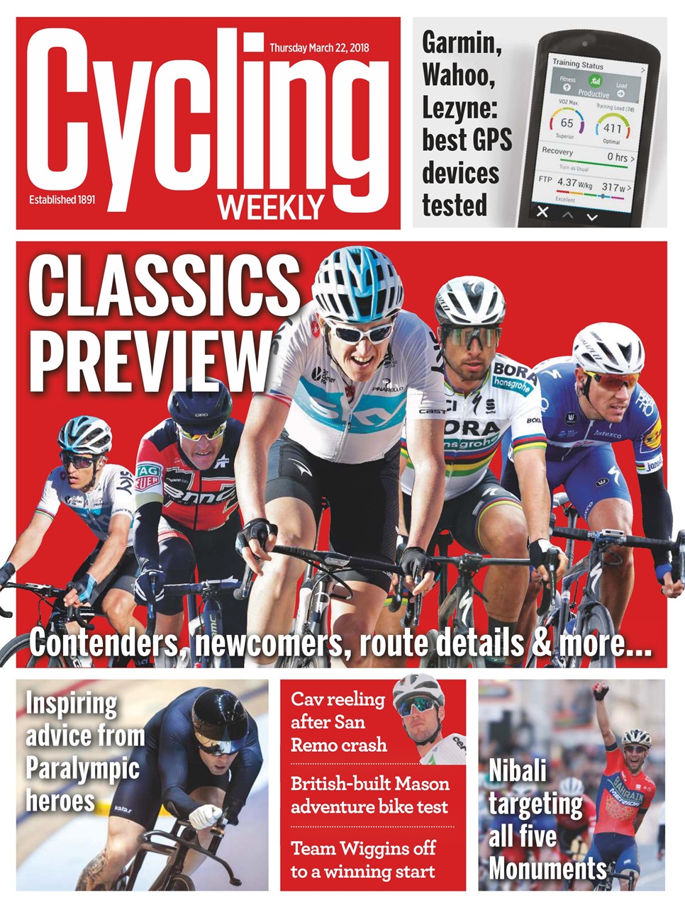 Cycling Weekly Preview Pages
