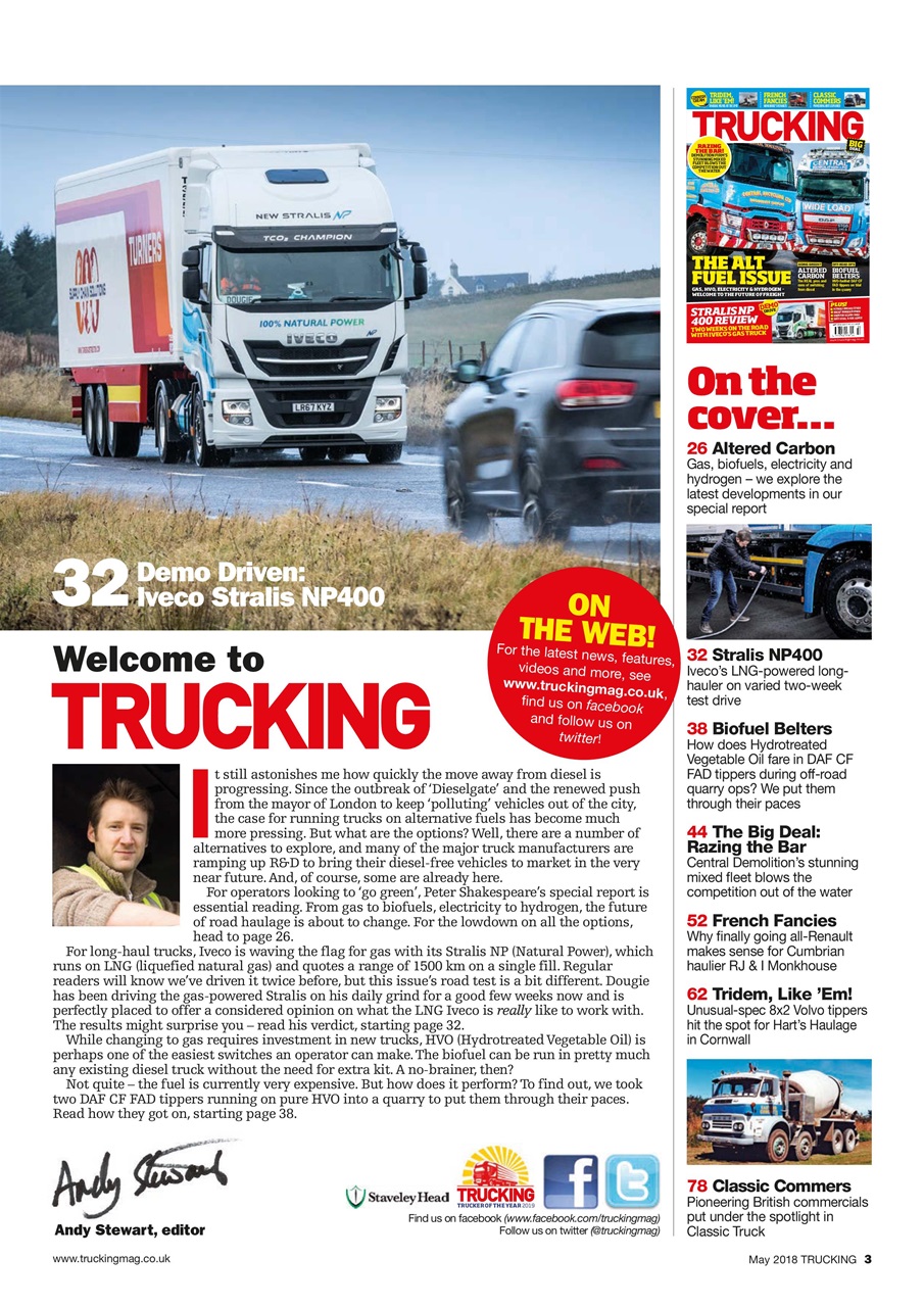 Trucking Magazine Preview Pages