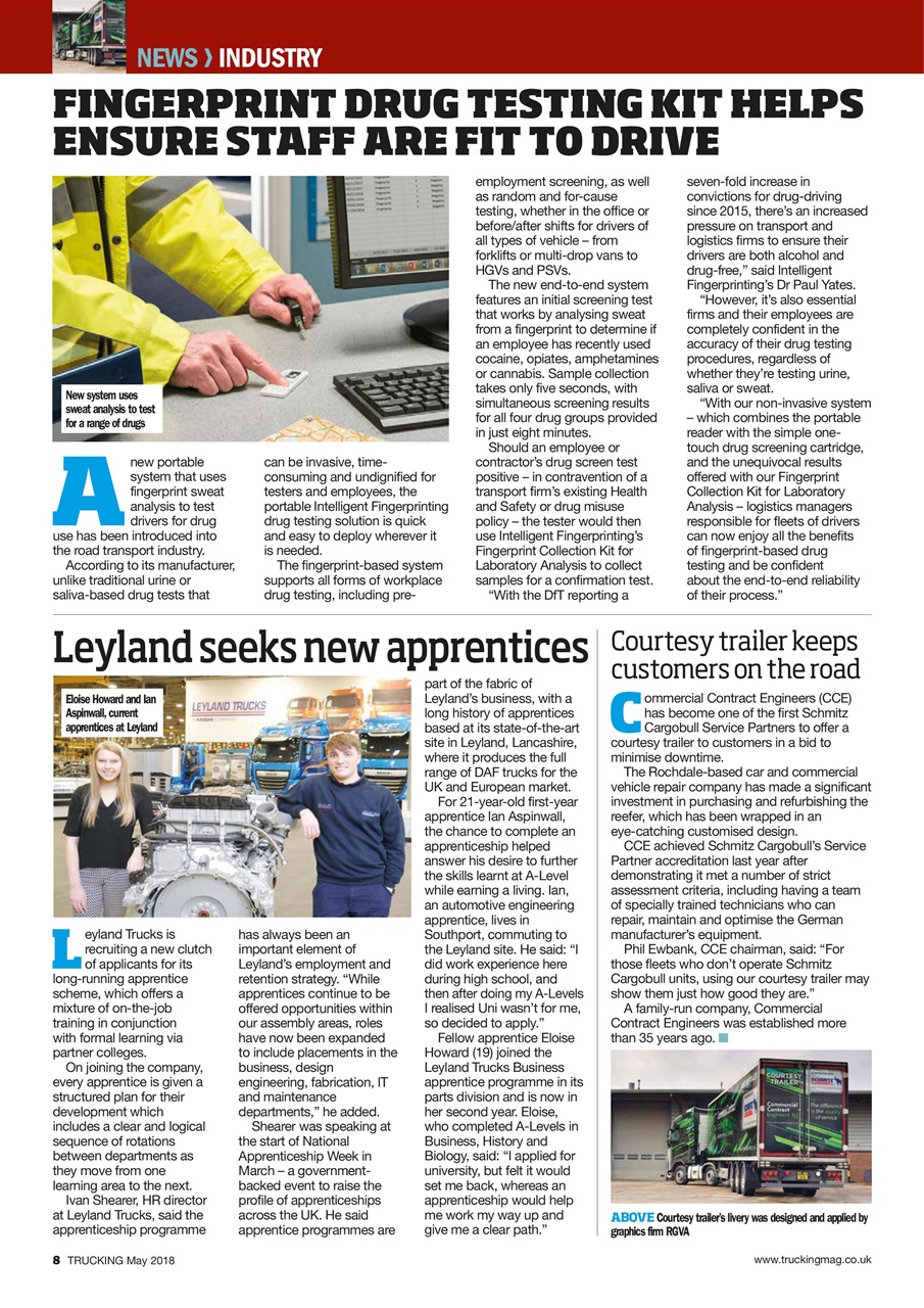 Trucking Magazine Preview Pages