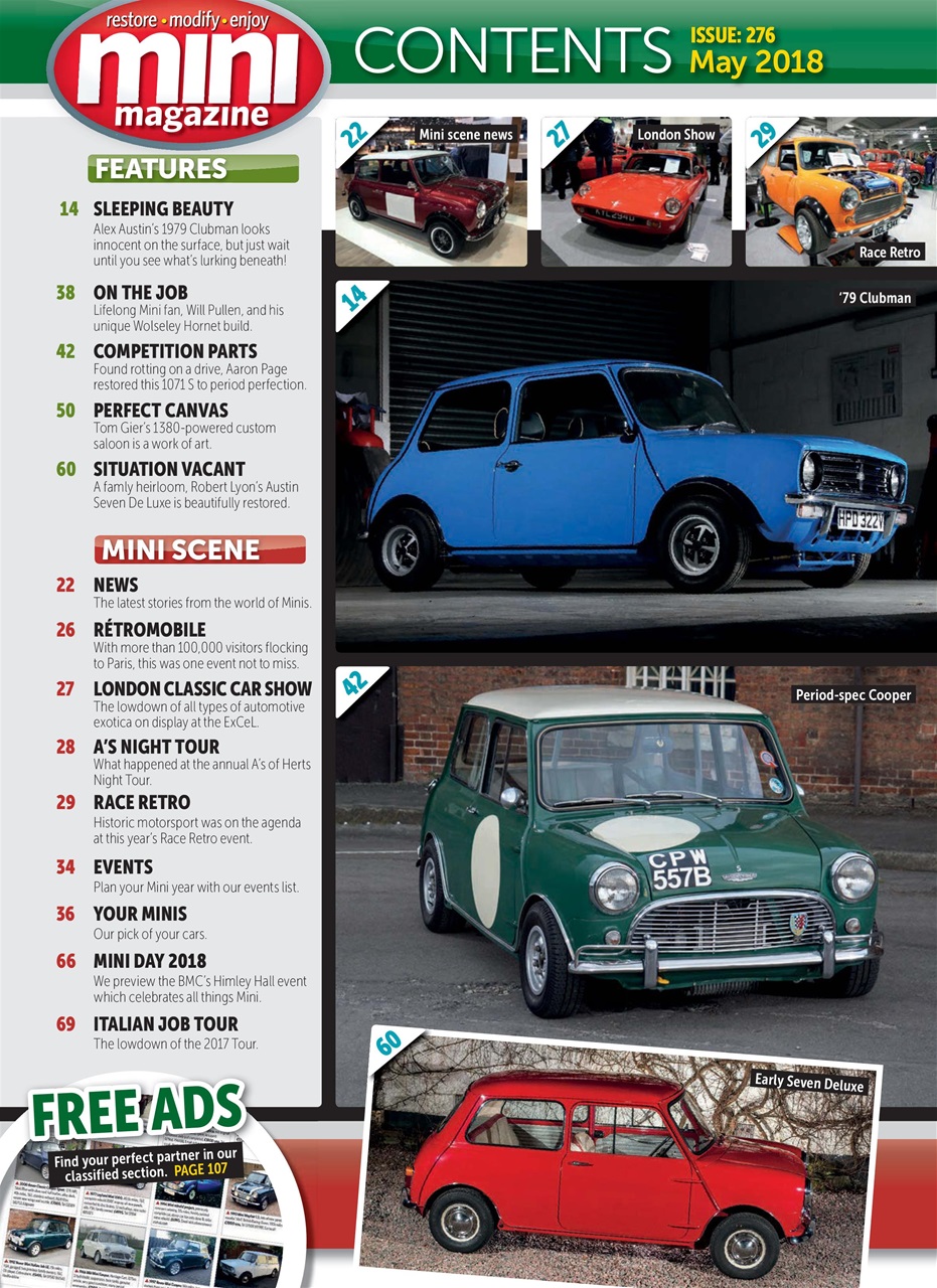 Mini Magazine Preview Pages