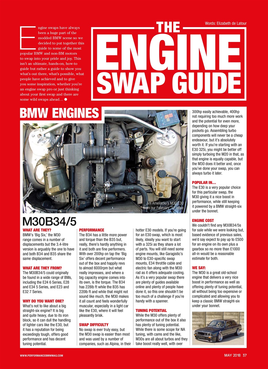 Performance BMW Preview Pages