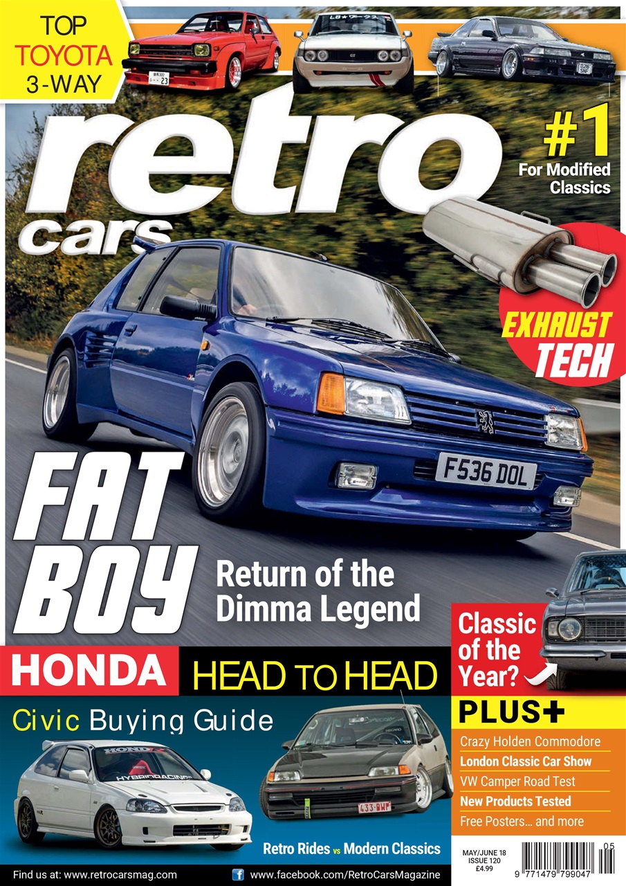 Retro Cars Preview Pages