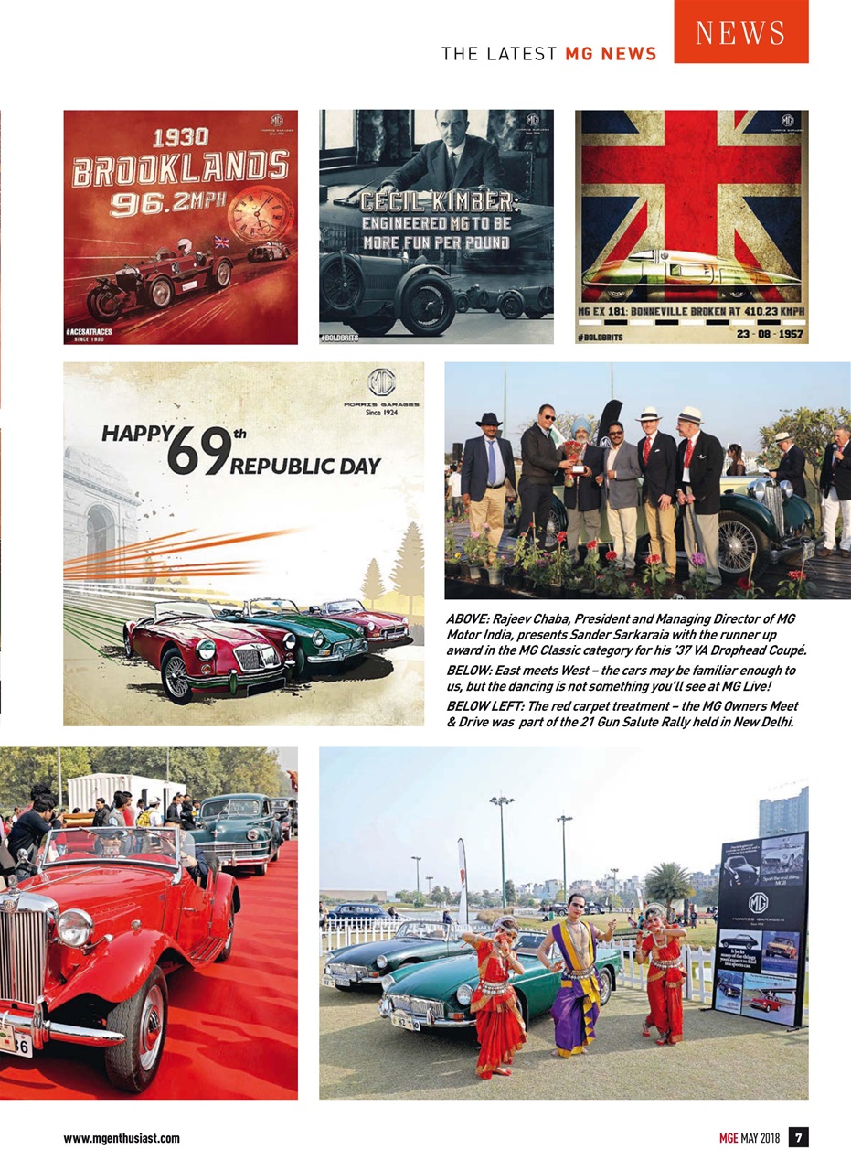 MG Enthusiast Preview Pages