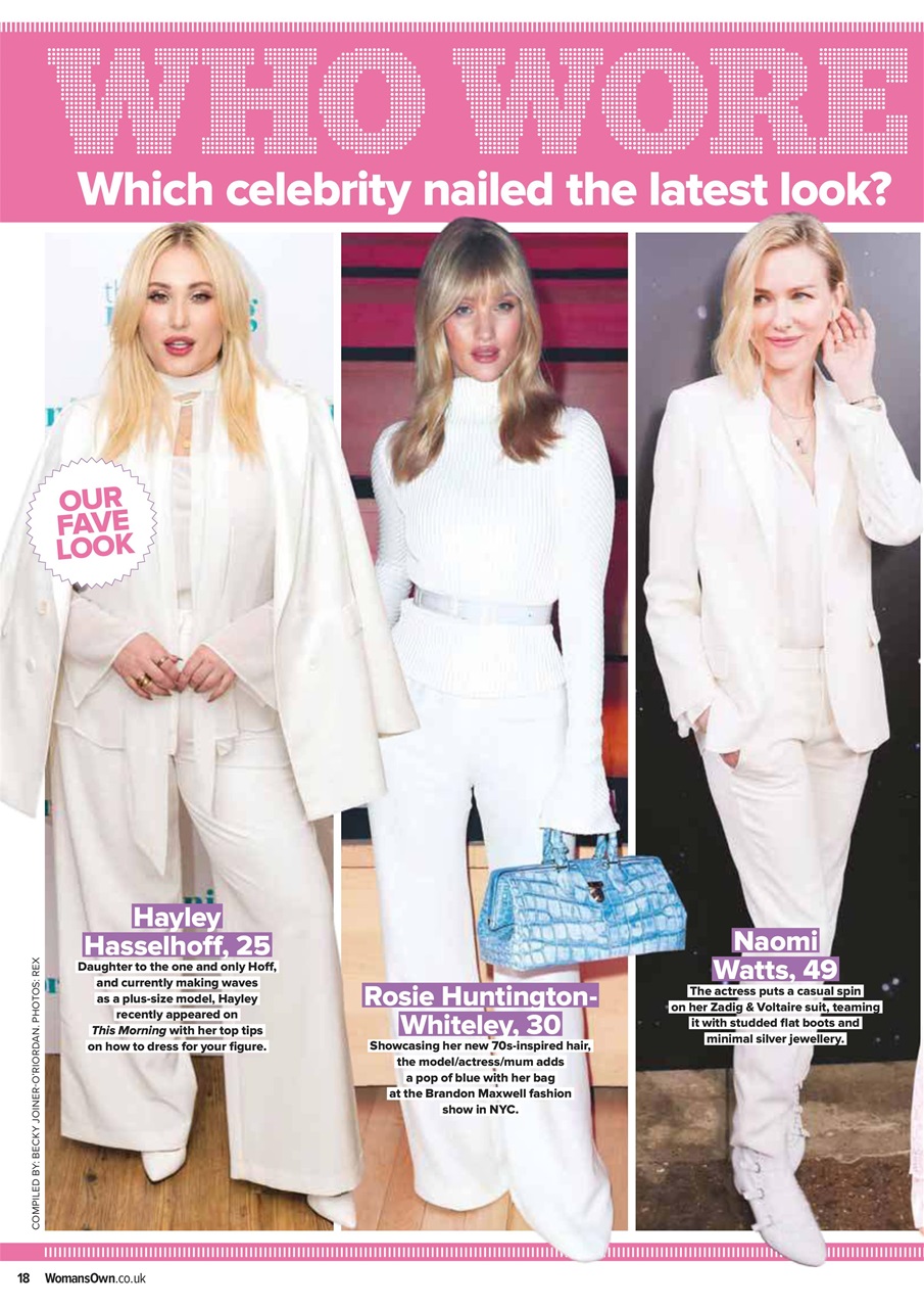 Woman's Own Preview Pages