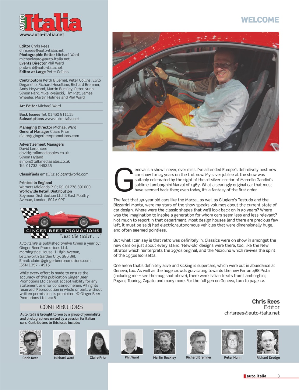 AutoItalia Magazine Preview Pages