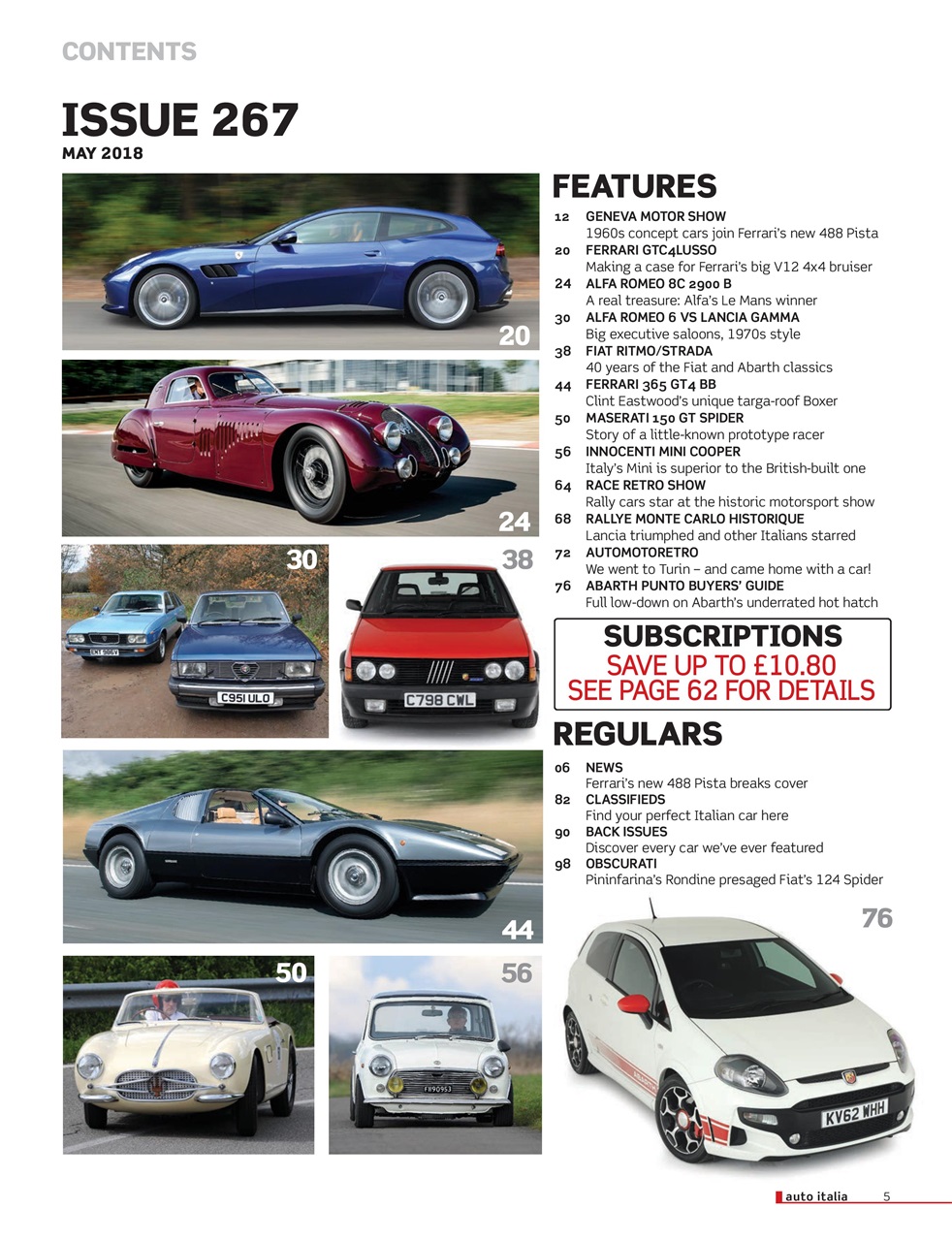 AutoItalia Magazine Preview Pages