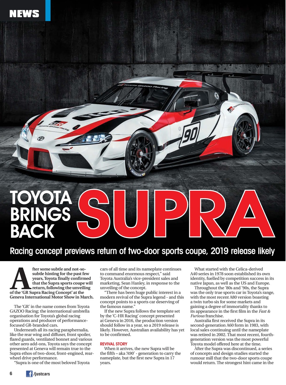 JUST CARS Preview Pages