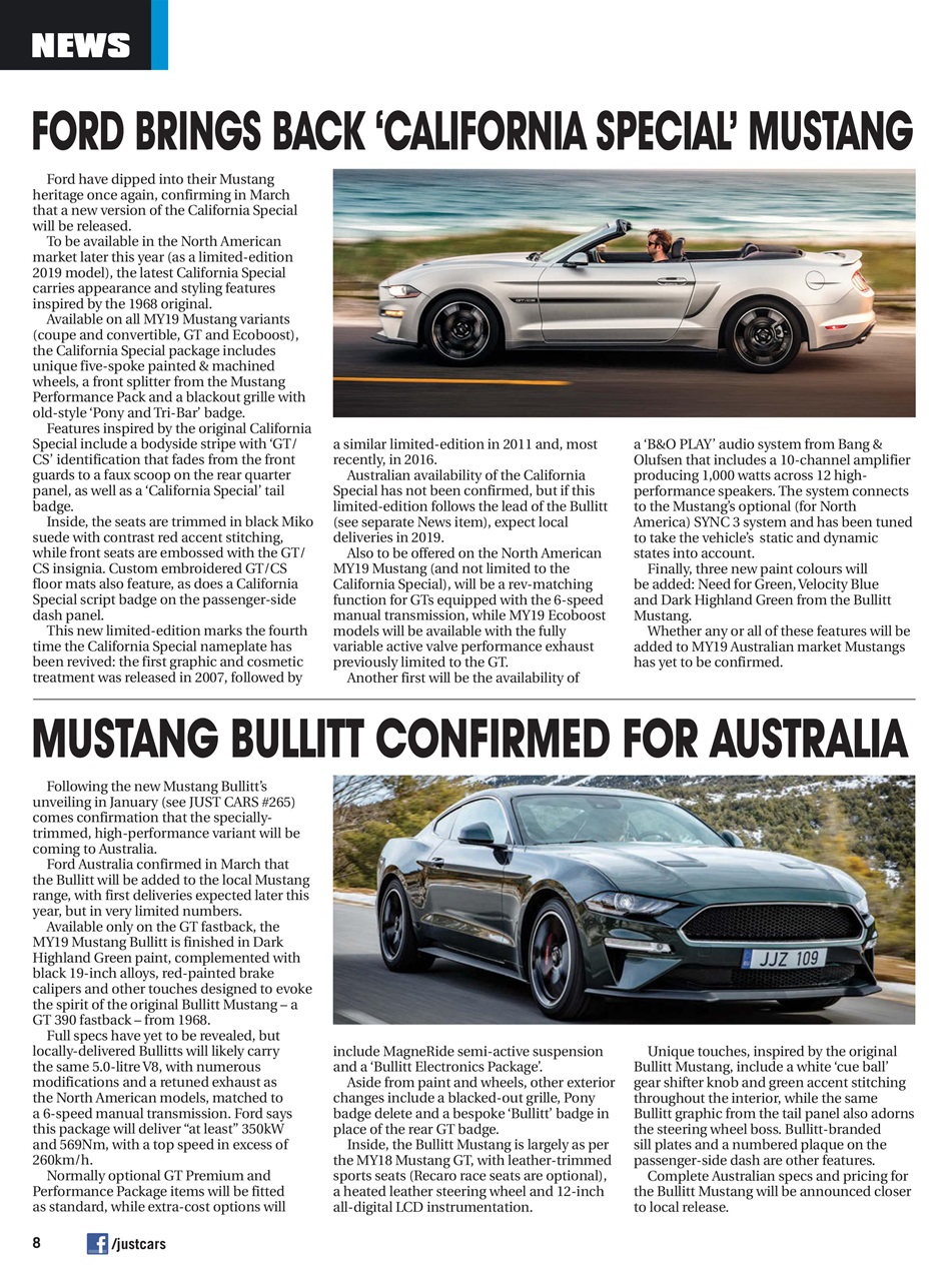 JUST CARS Preview Pages