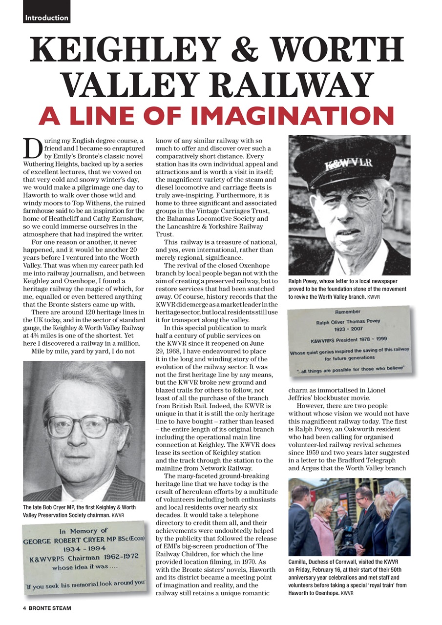Heritage Railway Preview Pages