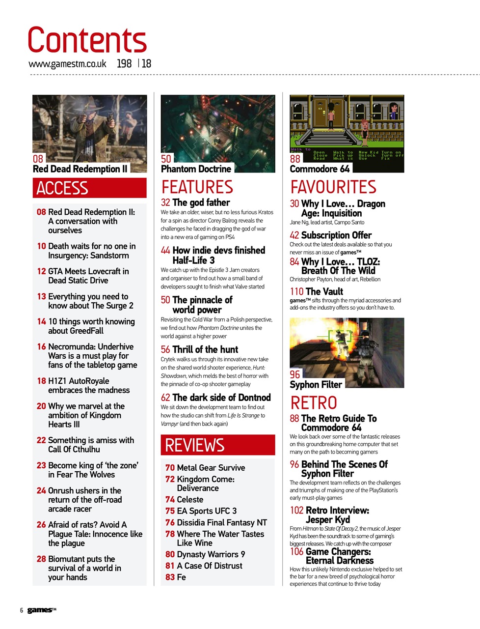 games (TM) Preview Pages