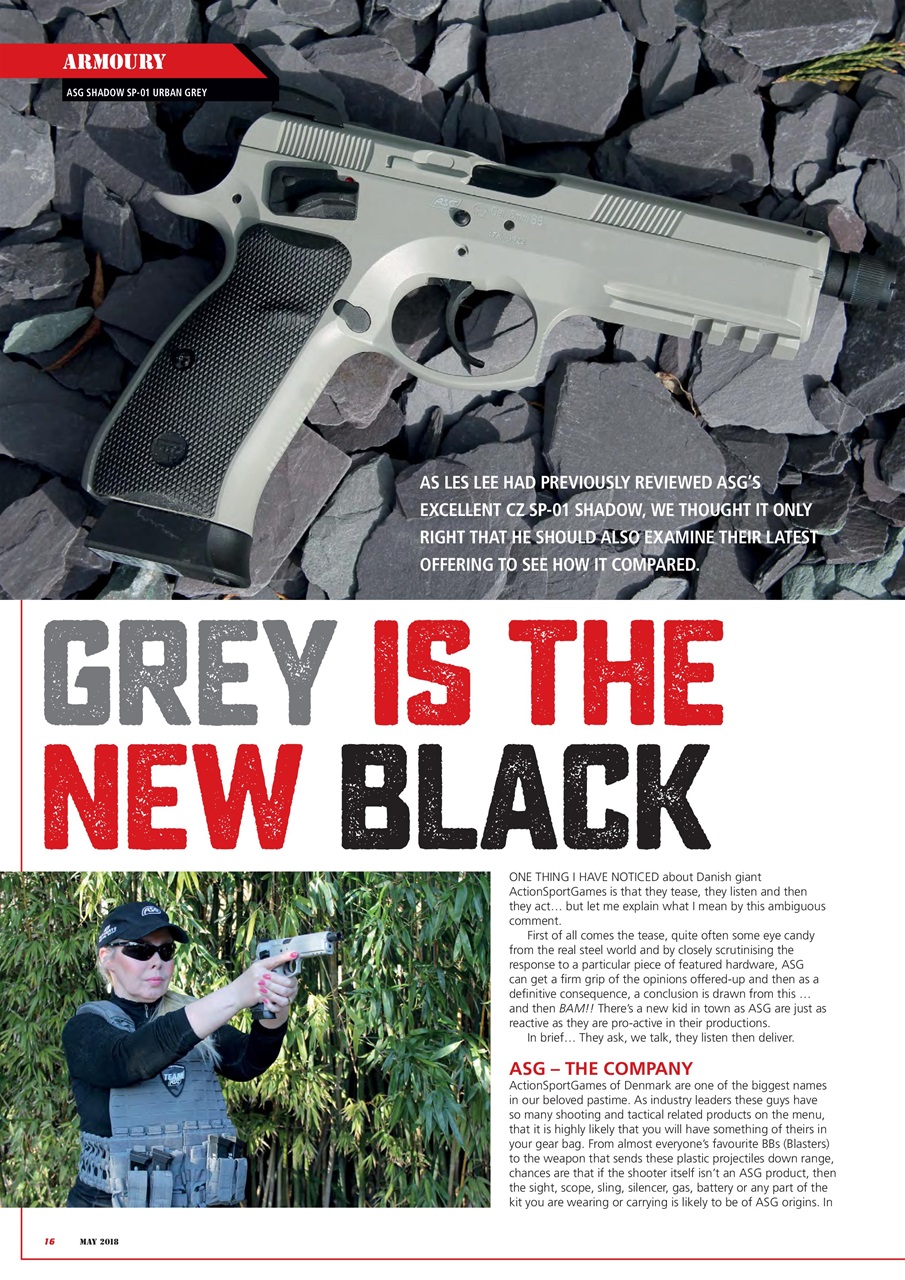 Airsoft Action Preview Pages