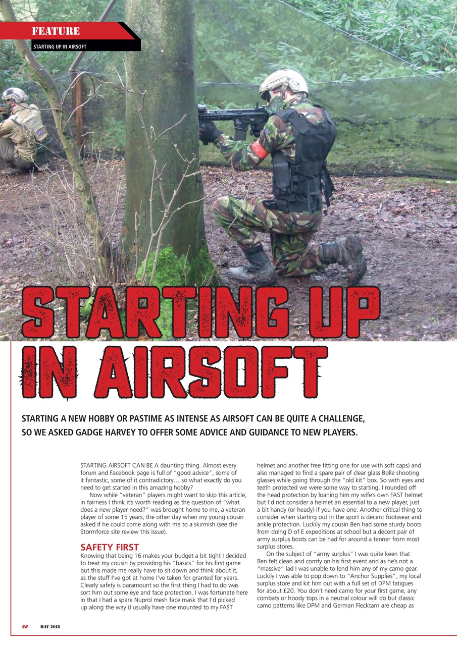 Airsoft Action Preview Pages