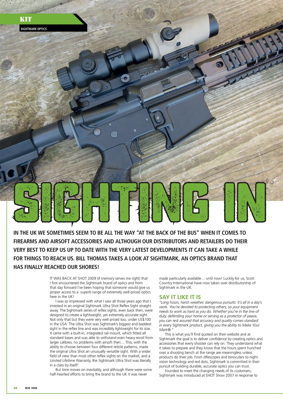 Airsoft Action Preview Pages