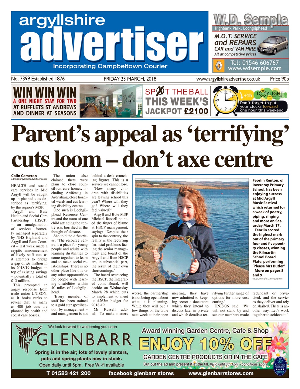 Argyllshire Advertiser Preview Pages