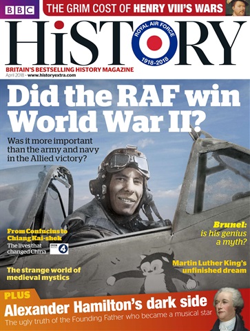 BBC History Magazine issue April 2018