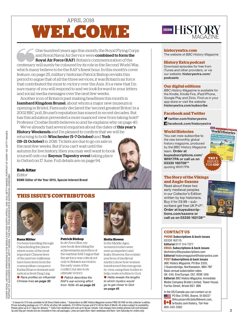 BBC History Magazine Preview Pages