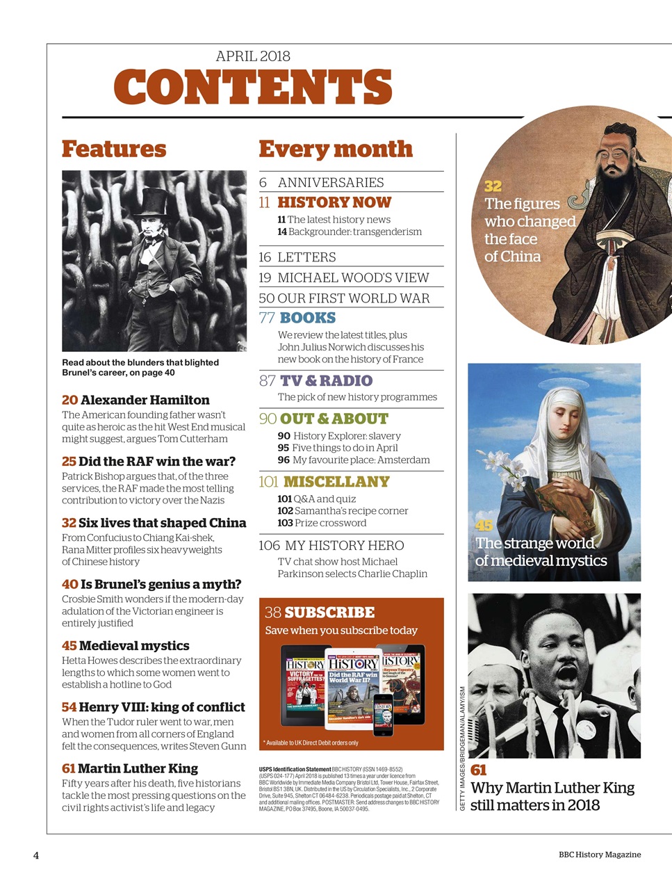 BBC History Magazine Preview Pages