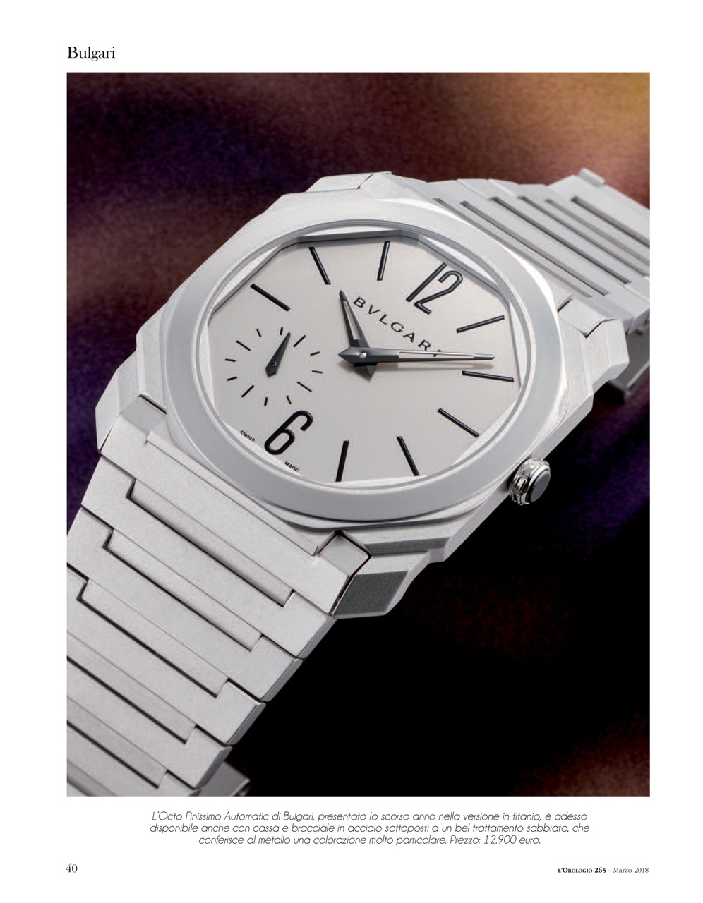 L'Orologio Preview Pages