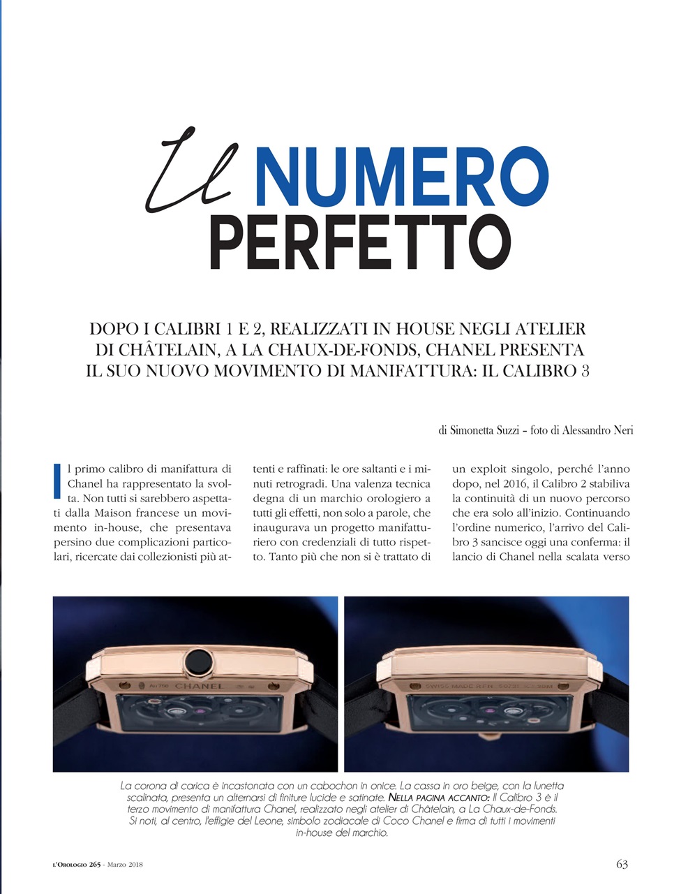 L'Orologio Preview Pages