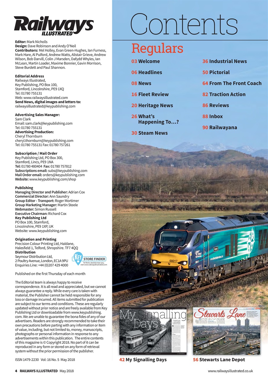 Railways Illustrated Preview Pages