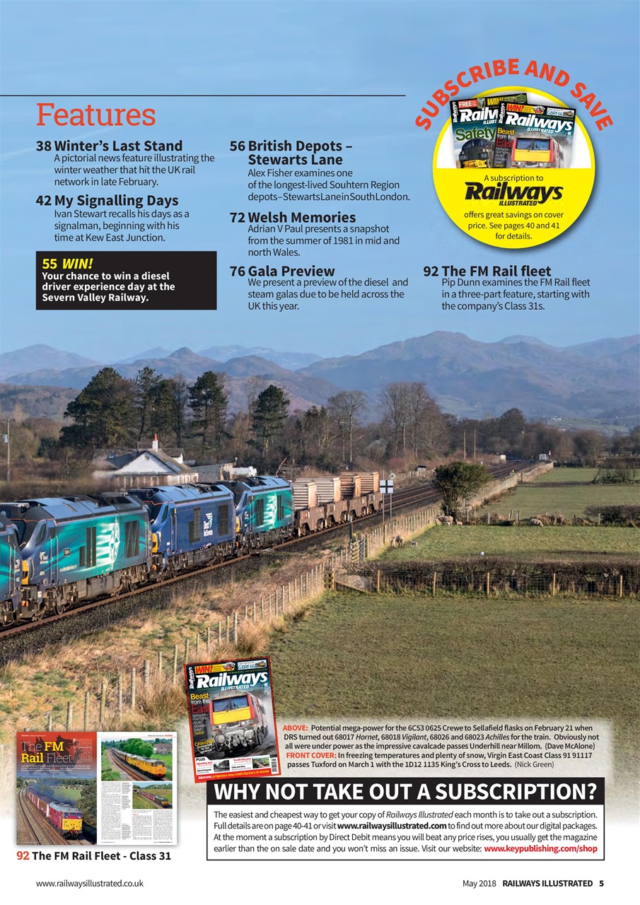 Railways Illustrated Preview Pages