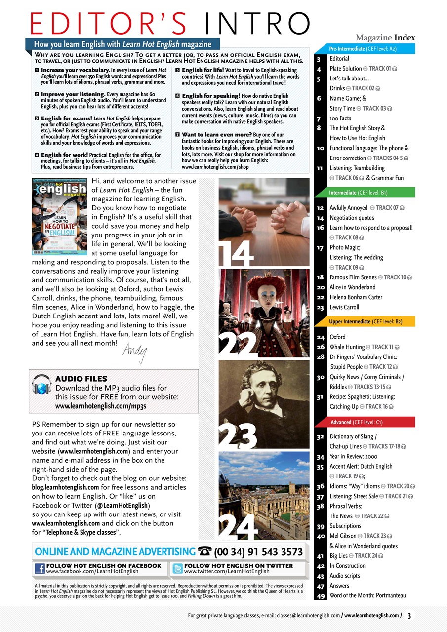 Learn Hot English Preview Pages