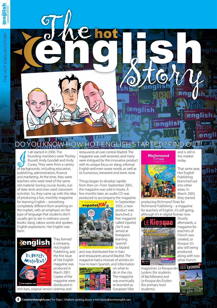 Learn Hot English Preview Pages
