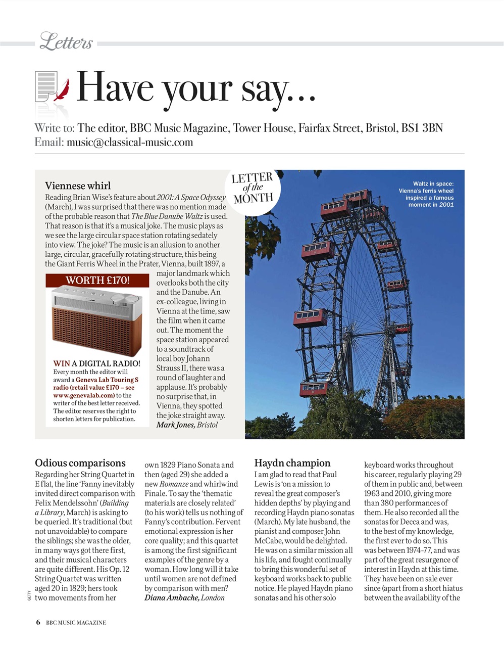 BBC Music Magazine Preview Pages