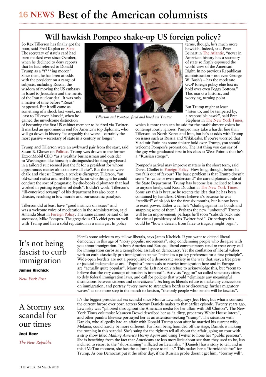 The Week Preview Pages