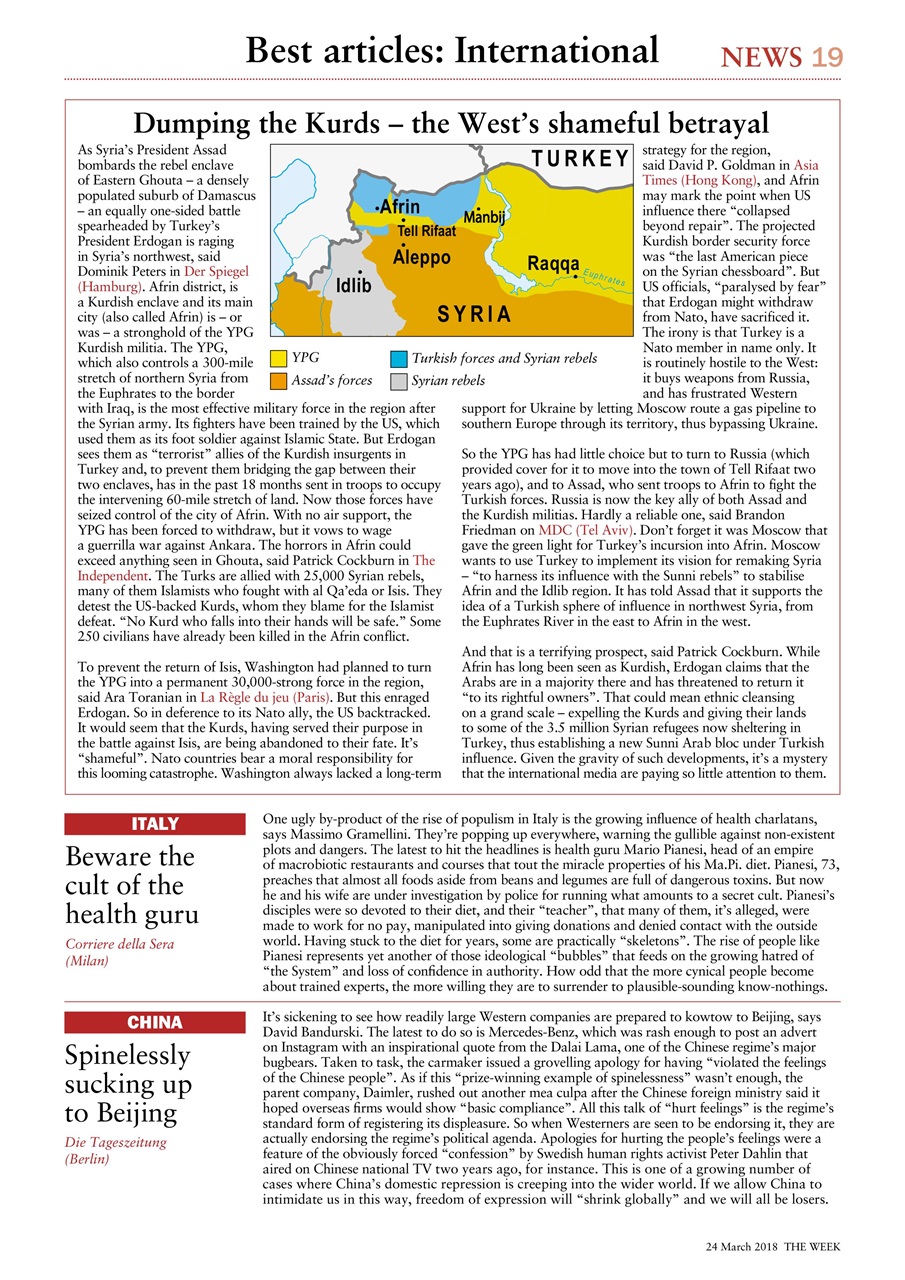 The Week Preview Pages