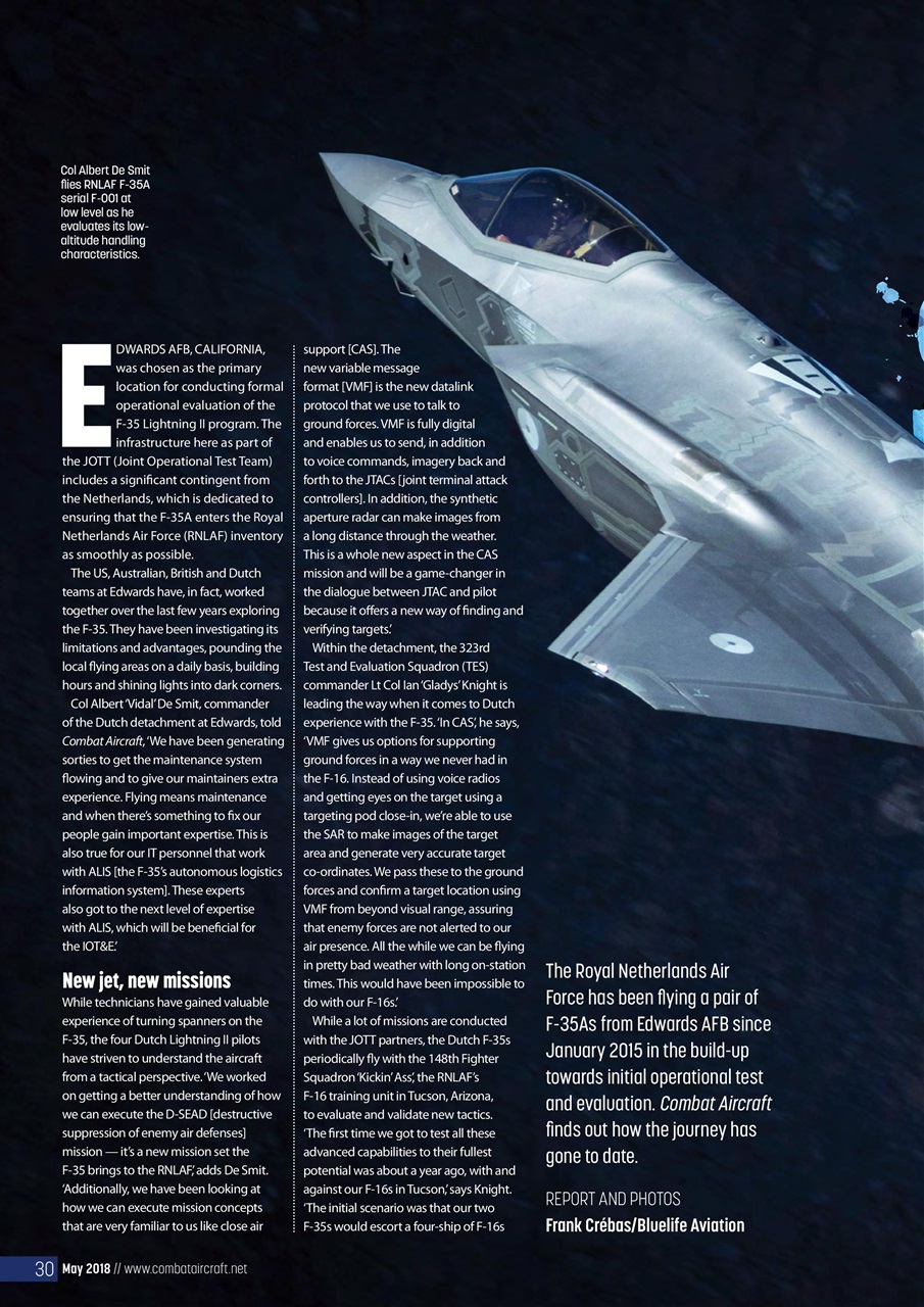 Combat Aircraft Journal Preview Pages